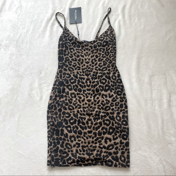 Leopard Pretty Little Thing Dress - Picture 3 of 11